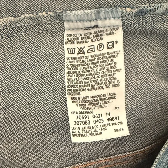 Levi's Women's Classic Blue Jean Jacket - Picture 7 of 9